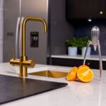flöde tre | 3 in 1 Boiling Water Tap | Brushed Gold Finish