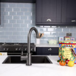 flöde kraft Solo | Industrial Style Single Lever 3 in 1 Instant Boiling Tap | Gun Metal Finish