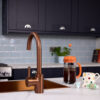 flöde Solo | Single Lever 3 in 1 Instant Boiling Tap | Brushed Copper Finish