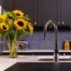 flöde Runda | Kitchen Sink Mixer with Pull out Spray | Chrome | Square Head