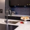 flöde Runda | Kitchen Sink Mixer with Pull out Spray | Chrome | Oval Head