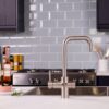 Impromta 3 in 1 Biometric Boiling Water Tap | Brushed Steel Finish