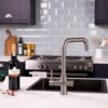 Impromta 4 in 1 Biometric Boiling Water Tap | Gun Metal Finish