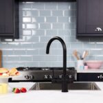 Impromta 3 in 1 Biometric Swan Neck Boiling Water Tap | Matt Black Finish