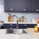 Top-Fix | Vito Swan Neck Style Kitchen Mixer Tap | Polished Chrome Finish