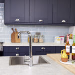 Top-Fix | Vito Square Neck Style Kitchen Mixer Tap | Polished Chrome Finish