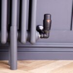 Corner Round Thermostatic Radiator Valve Pack | Anthracite