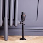 Anthracite Angled Thermostatic Radiator Valve Pack