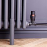 Anthracite Radiator Valve | Straight TRV & LS Pack | 15mm x 1/2"