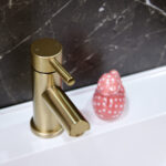 Runn | Mono Basin Mixer Tap | Brushed Brass