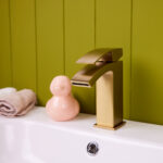 Boras | Mono Basin Mixer Tap | Brushed Brass