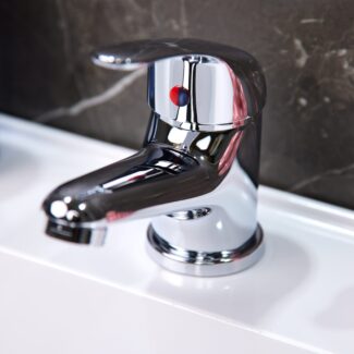 Mien | Mono Basin Mixer Tap | Chrome (40mm)