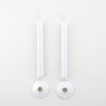 15mm Pipe Covers and Collars | 2 pack | White