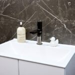 Limingen | Mono Basin Mixer Tap | Polished Gun Metal