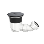 Top-Fix | Shower Waste | Matt Black Finish
