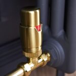 Straight Thermostatic Radiator Valve Pack | 15mm x 1/2" | Brushed Brass
