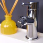 Flode Áhkká Bidet Mono Mixer Tap Chrome with Pop Up Waste Included