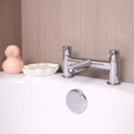 Flode Hunneberg Bath Filler - Polished Chrome Finish