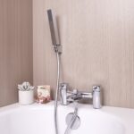 Flode Stortoppen Bath Shower Mixer Tap - Polished Chrome Finish