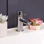 Flode Hunneberg Mono Basin Mixer Tap - Polished Chrome Finish